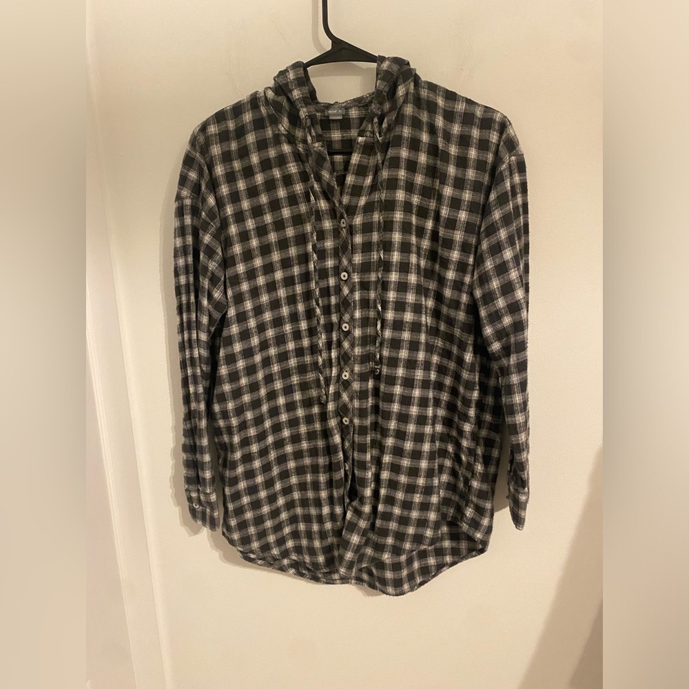 Aerie Hooded Flannel